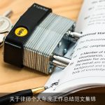 关于律师个人年度工作总结范文集锦