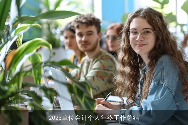 2025单位会计个人年终工作总结