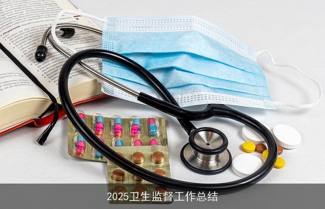 2025卫生监督工作总结