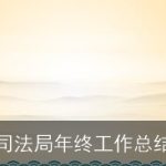 2025司法局年终工作总结范文