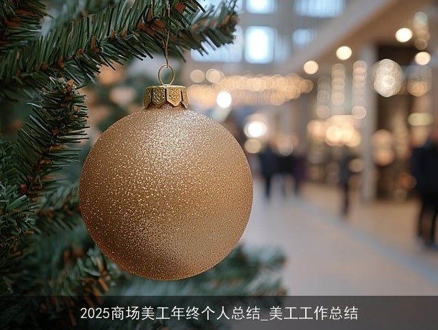 2025商场美工年终个人总结_美工工作总结