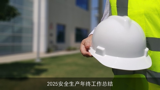 2025安全生产年终工作总结