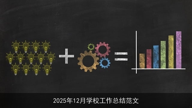 2025年12月学校工作总结范文