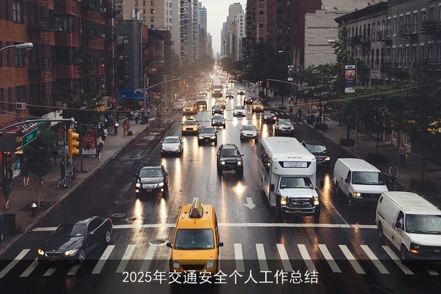 2025年交通安全个人工作总结