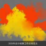 2025年会计核算工作总结范文