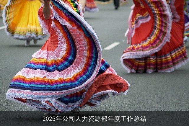 2025年公司人力资源部年度工作总结