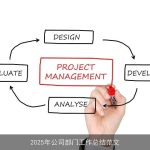 2025年公司部门工作总结范文