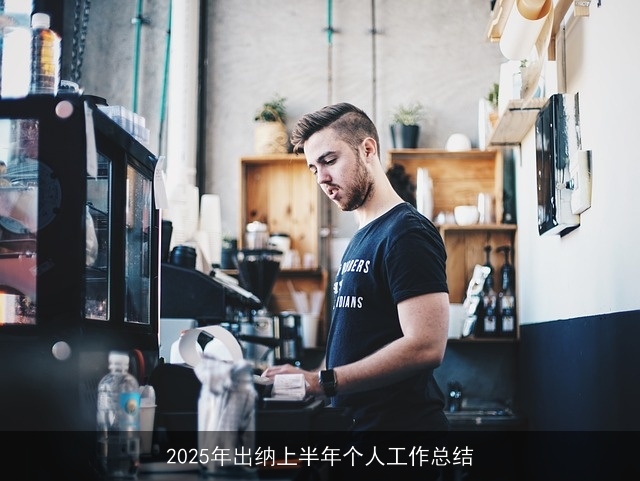 2025年出纳上半年个人工作总结