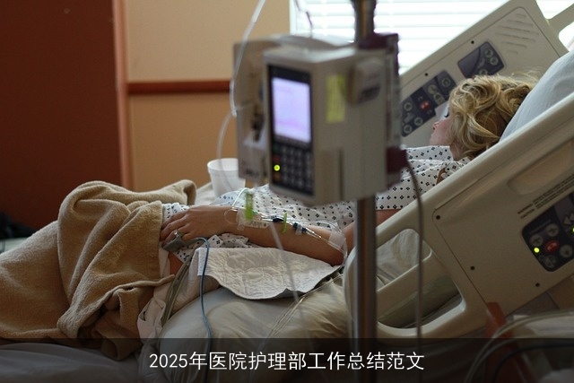 2025年医院护理部工作总结范文