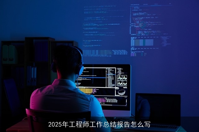 2025年工程师工作总结报告怎么写
