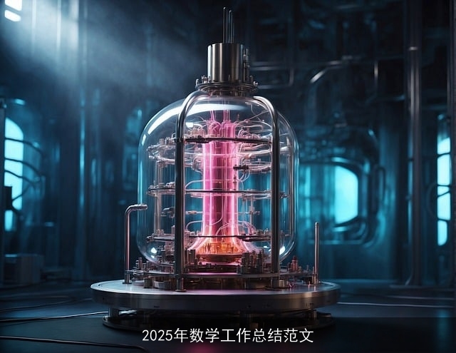 2025年数学工作总结范文