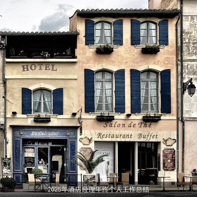2025年酒店经理年终个人工作总结