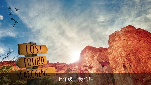 七年级自我总结