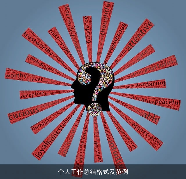 个人工作总结格式及范例