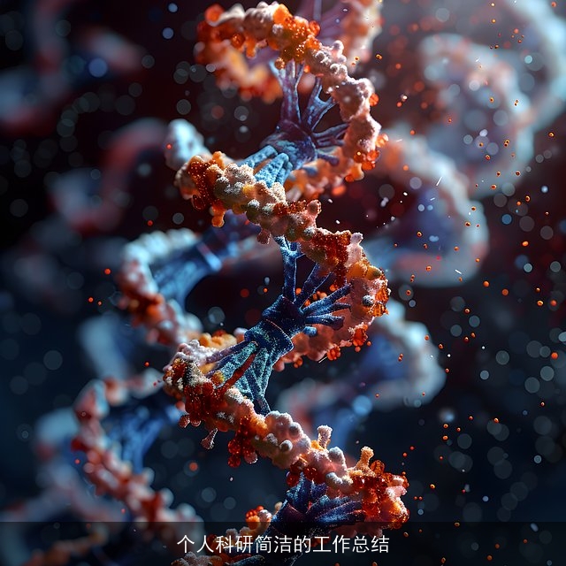 个人科研简洁的工作总结