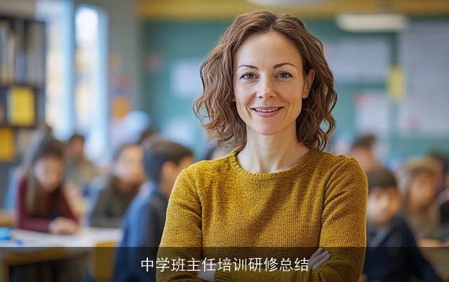 中学班主任培训研修总结