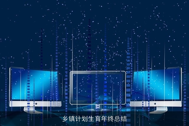 乡镇计划生育年终总结