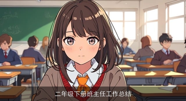 二年级下册班主任工作总结