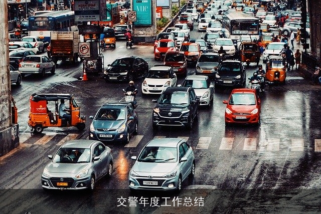 交警年度工作总结