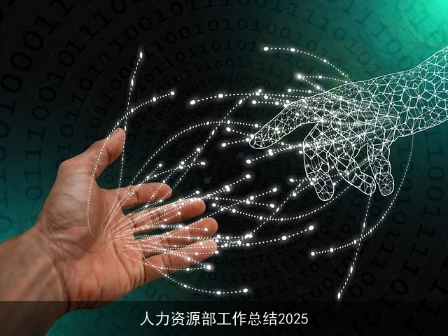 人力资源部工作总结2025