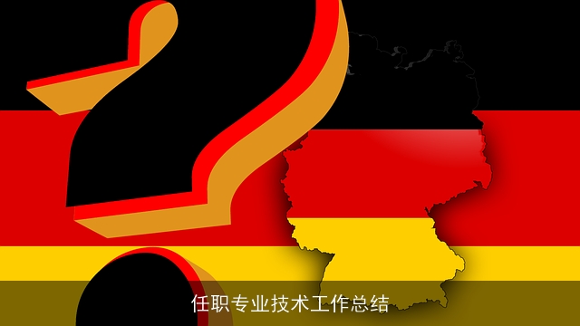 任职专业技术工作总结