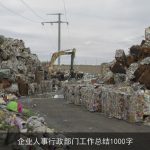 企业人事行政部门工作总结1000字