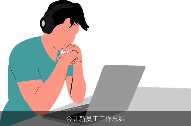 会计新员工工作总结