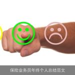 保险业务员年终个人总结范文