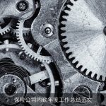 保险公司内勤年度工作总结范文