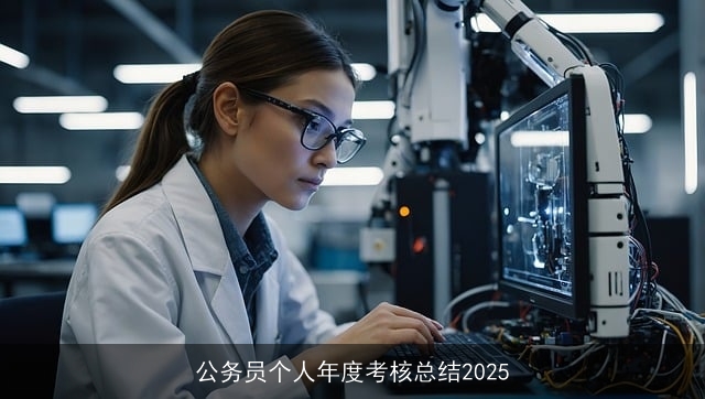 公务员个人年度考核总结2025