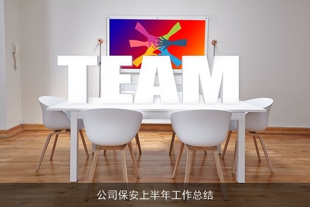 公司保安上半年工作总结
