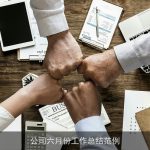 公司六月份工作总结范例