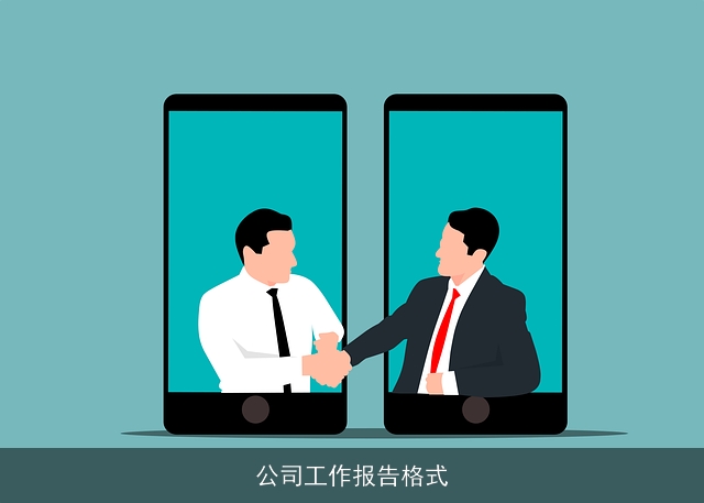 公司工作报告格式