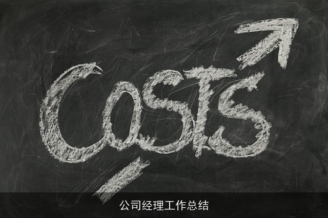 公司经理工作总结