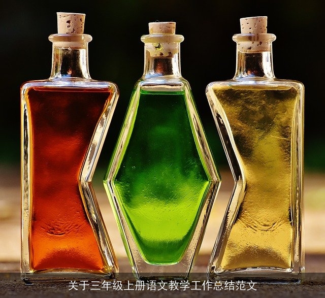 关于三年级上册语文教学工作总结范文