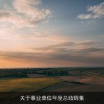 关于事业单位年度总结锦集