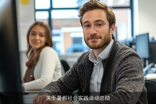关于暑假社会实践活动总结