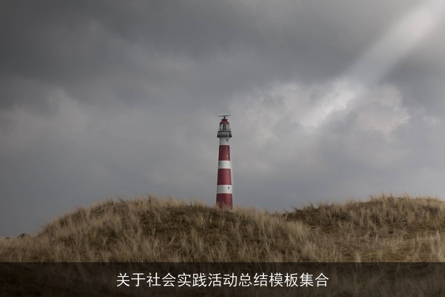关于社会实践活动总结模板集合