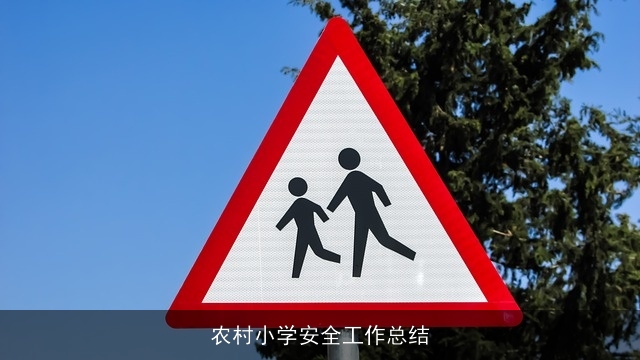 农村小学安全工作总结