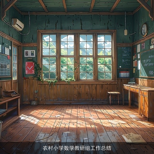 农村小学数学教研组工作总结