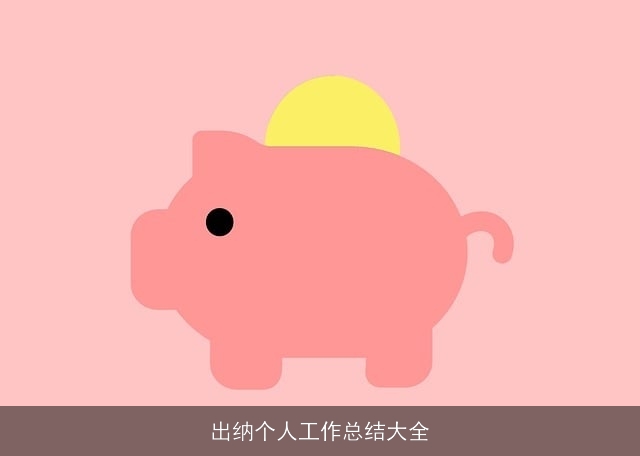 出纳个人工作总结大全