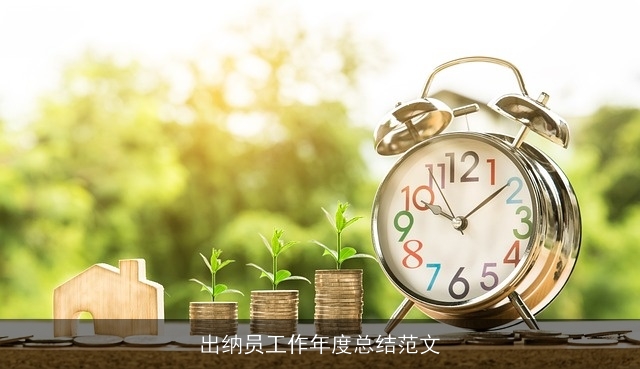 出纳员工作年度总结范文