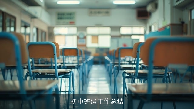 初中班级工作总结