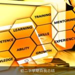 初二下学期自我总结