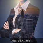 助理实习个人工作总结