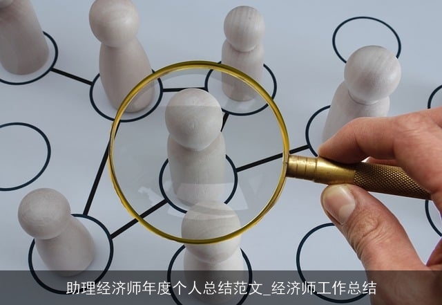 助理经济师年度个人总结范文_经济师工作总结