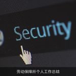 劳动保障所个人工作总结