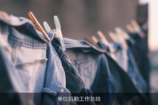 单位后勤工作总结