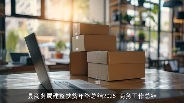 县商务局建整扶贫年终总结2025_商务工作总结
