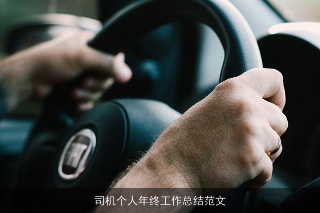 司机个人年终工作总结范文
